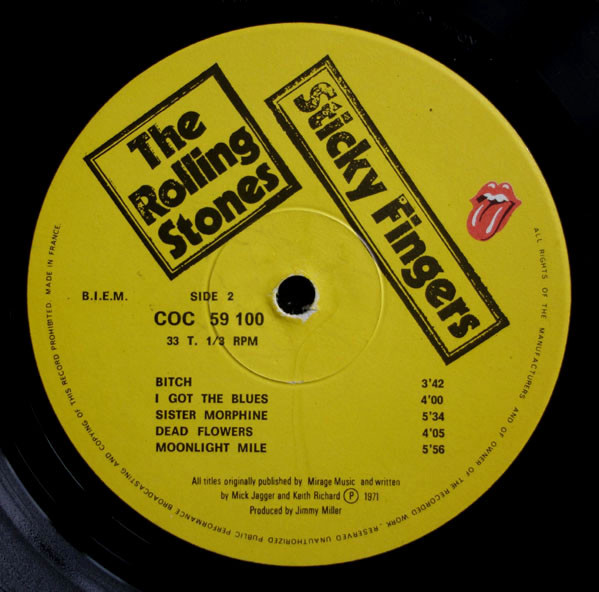 The Rolling Stones - Sticky Fingers | Rolling Stones Records (COC 59 100) - 6