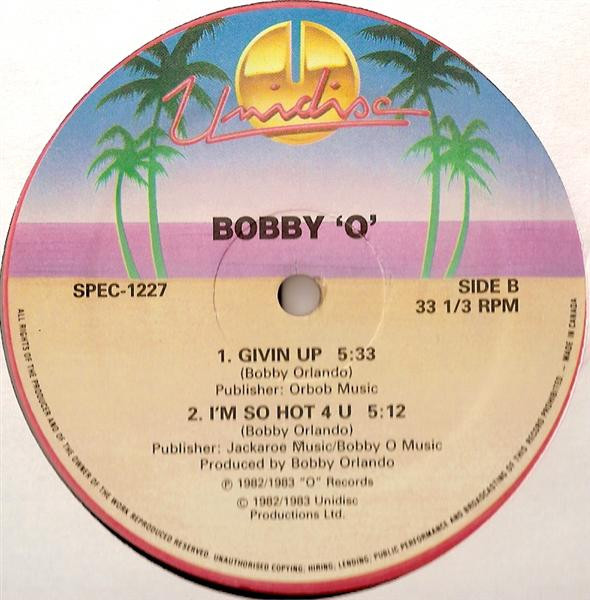 Still Hot 4 U / Bobby "O" Medley / Givin Up / I'm So Hot 4 U