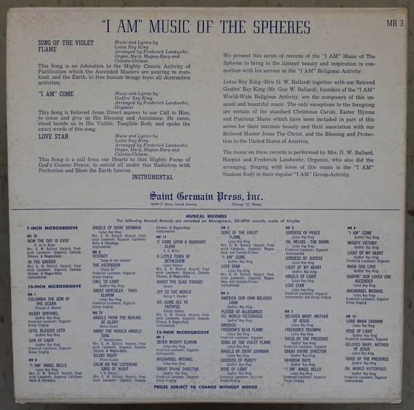 "I AM" Music Of The Spheres
