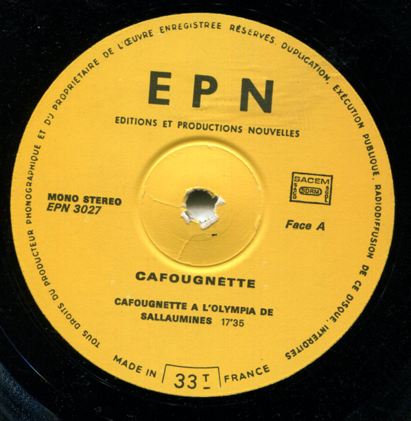 Cafougnette A L'Olympia De Sallaumines