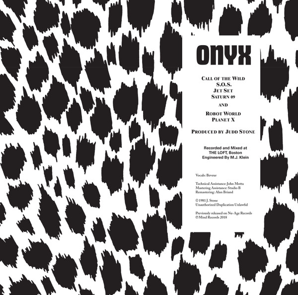 Onyx Complete Works 1981–1983