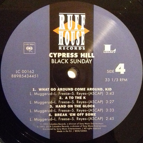 Cypress Hill - Black Sunday | Sony Music (88985434451) - 10 Cypress Hill - Black Sunday | Sony Music (88985434451) - 10