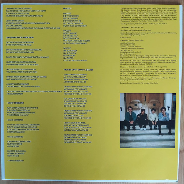 Vampire Weekend - Vampire Weekend | XL Recordings (XLLP 318) - 6 Vampire Weekend - Vampire Weekend | XL Recordings (XLLP 318) - 6