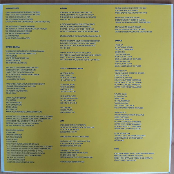 Vampire Weekend - Vampire Weekend | XL Recordings (XLLP 318) - 5 Vampire Weekend - Vampire Weekend | XL Recordings (XLLP 318) - 5