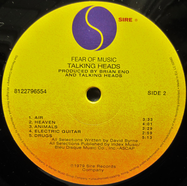 Fear Of Music