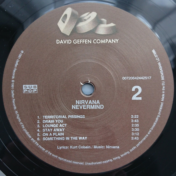 Nirvana - Nevermind | DGC (00720642442517) - 5 Nirvana - Nevermind | DGC (00720642442517) - 5