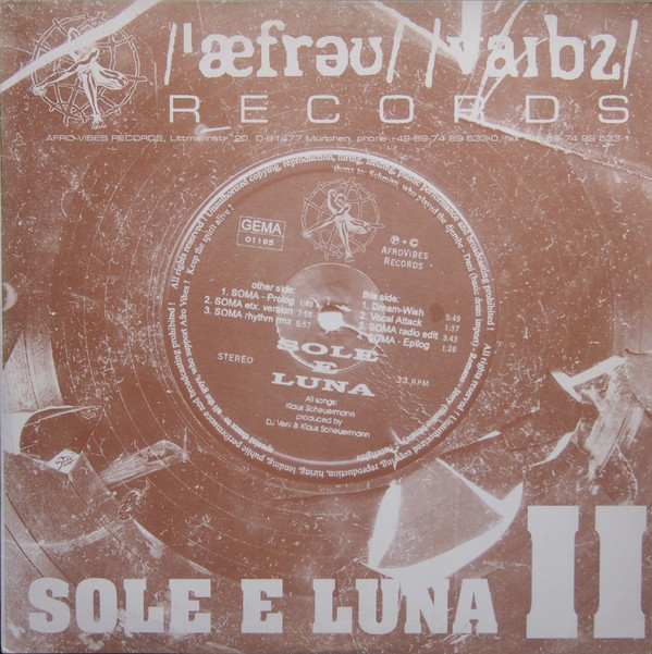 Luna - Sole E Luna 2 | Afro Vibes (AVR-0006)