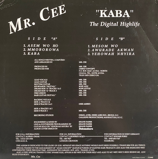 Mr. Cee - Kaba | Ceeko (C12642) - 2