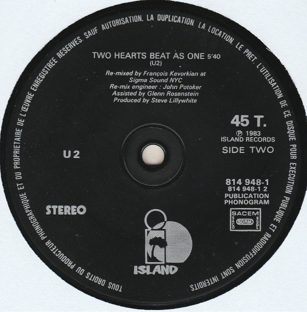 New Year's Day / Two Hearts Beat As One