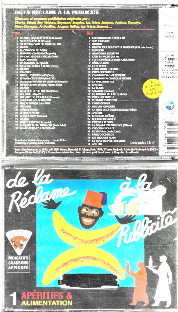 Various - De la Réclame A La Publicité | RYM Musique (191 846 2)