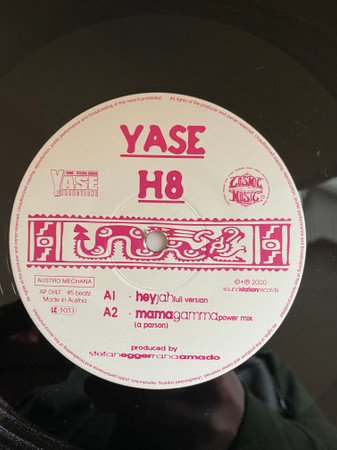 Yase - H8 | Sound Station Records (AP 00147) - 2 Yase - H8 | Sound Station Records (AP 00147) - 2