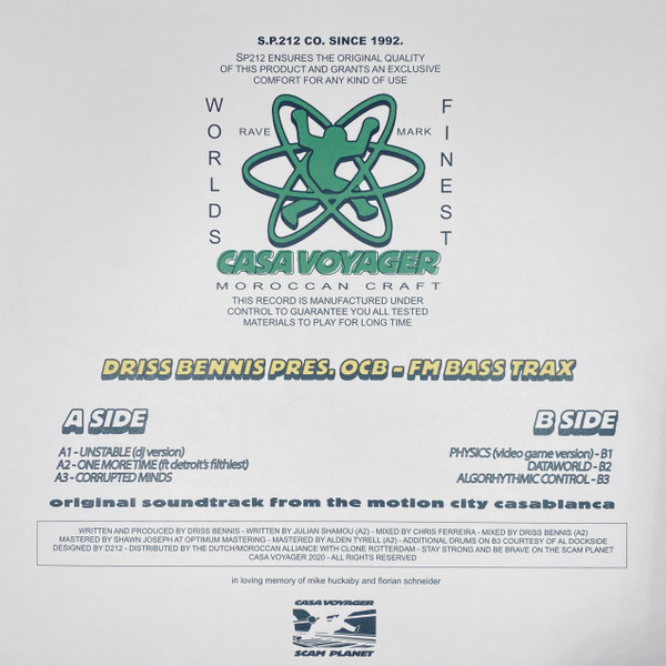 OCB - FM Bass Trax | Casa Voyager (CSV06) - 2 OCB - FM Bass Trax | Casa Voyager (CSV06) - 2