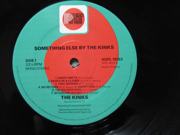 Something Else By The Kinks
