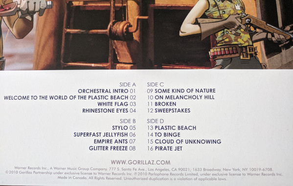 Gorillaz - Plastic Beach | Warner Records (603497911608) - 6