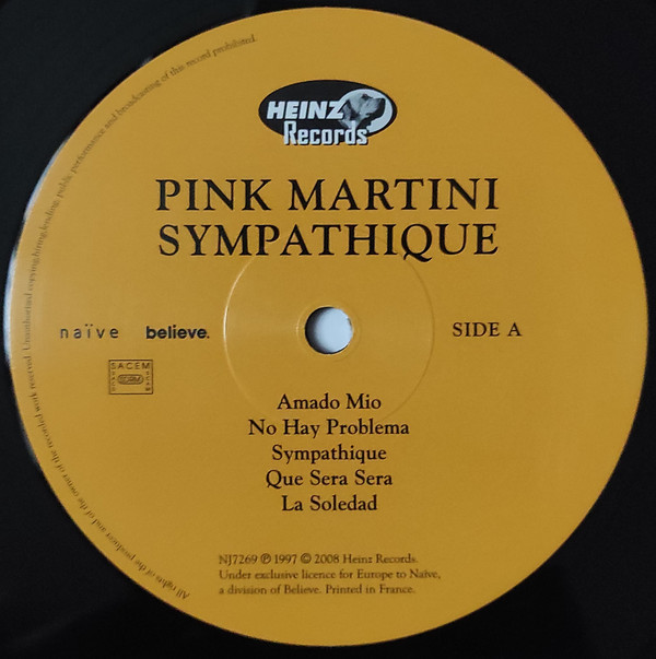 Pink Martini - Sympathique | Naïve (NJ7269) - 2 Pink Martini - Sympathique | Naïve (NJ7269) - 2