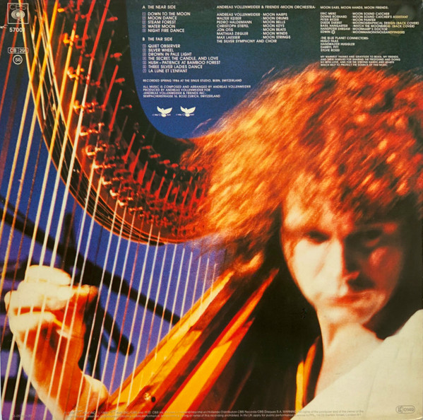Andreas Vollenweider - Down To The Moon | CBS (CBS 57001) - 2 Andreas Vollenweider - Down To The Moon | CBS (CBS 57001) - 2