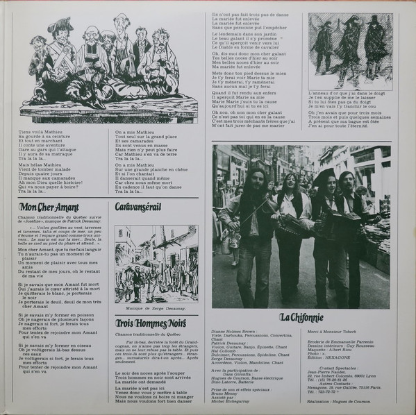 La Chifonnie - La Chifonnie | Hexagone (883 008) - 4 La Chifonnie - La Chifonnie | Hexagone (883 008) - 4