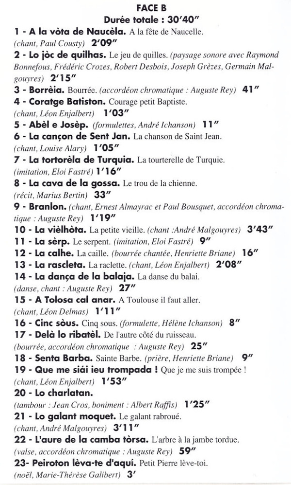 Al Canton de Naucèla - Aveyron (Chants, Musiques, Contes Et Paysages Sonores Du Canton de Naucelle)