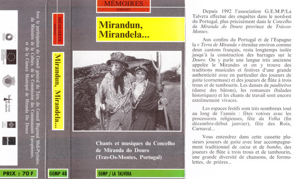 Mirandun, Mirandela... - Tras-Os-Montes, Portugal (Chants Et Musiques Du Concelho de Miranda Do Douro)