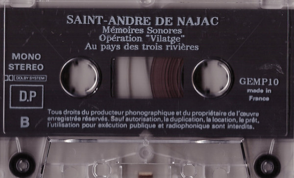 Saint-André de Najac - Opération "Vilatge" (Au Pays Des Trois Rivières)
