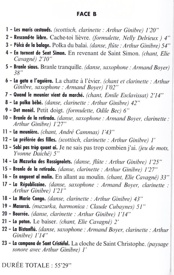 Dancem Lo Branle! Les Musiciens de Molières - Tarn-et-Garonne (Chants Et Musiques Du Canton de Molières)