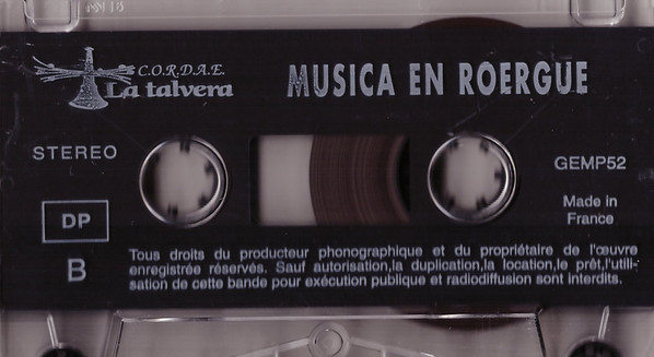 Musica En Roergue - Chants Et Musiques Du Département De L'Aveyron