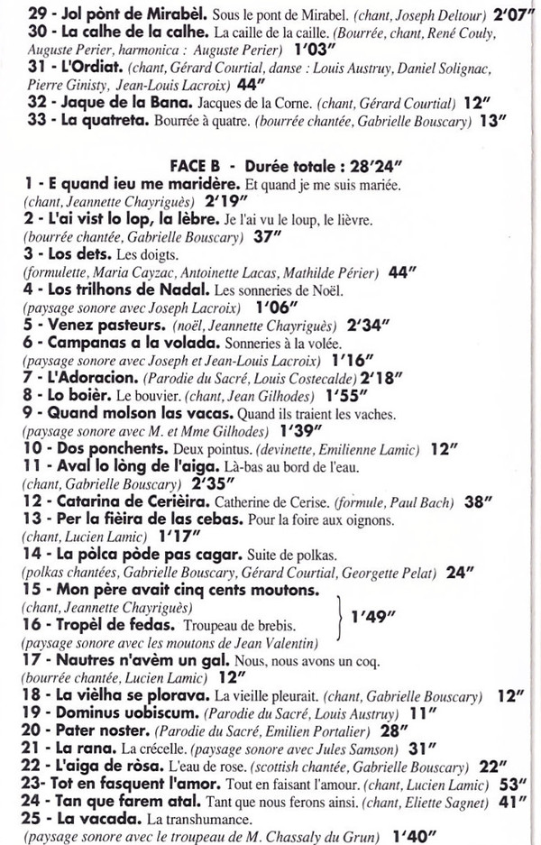 Al Canton de Campanhac - Aveyron (Chants, Musiques, Contes Et Paysages Sonores Du Canton de Campagnac)