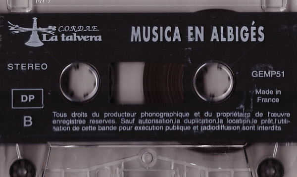 Musica En Albigès (Chants Et Musiques Du Département Du Tarn)