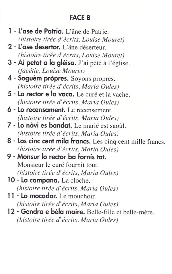 Contes E Racontes de la Montanha D'Angles (Contes de la Montagne D'Angles)