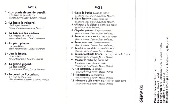 Contes E Racontes de la Montanha D'Angles (Contes de la Montagne D'Angles)