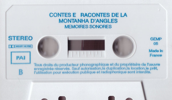 Contes E Racontes de la Montanha D'Angles (Contes de la Montagne D'Angles)