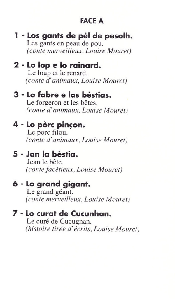 Contes E Racontes de la Montanha D'Angles (Contes de la Montagne D'Angles)