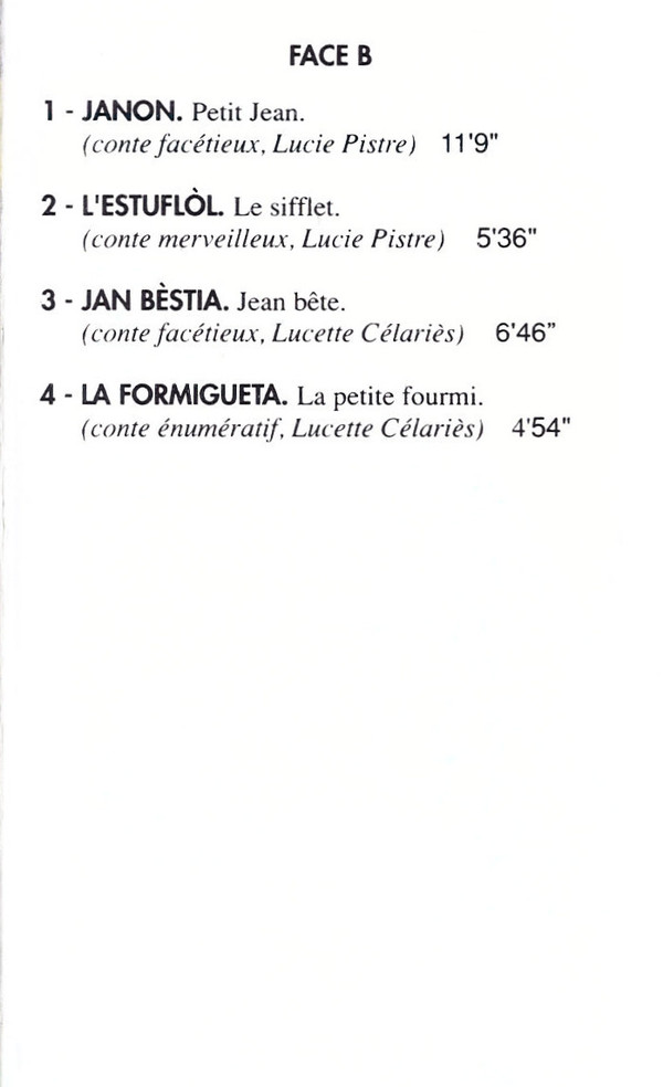 Contes E Racontes de la Montanha D'Angles (Contes de la Montagne D'Angles)