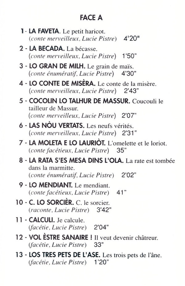 Contes E Racontes de la Montanha D'Angles (Contes de la Montagne D'Angles)