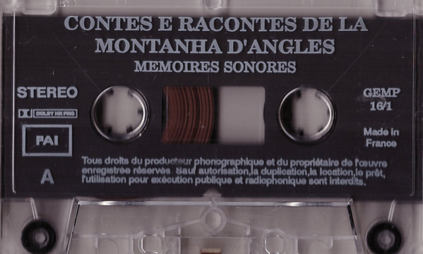 Contes E Racontes de la Montanha D'Angles (Contes de la Montagne D'Angles)