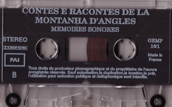 Contes E Racontes de la Montanha D'Angles (Contes de la Montagne D'Angles)