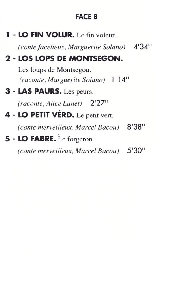 Contes E Racontes de la Montanha D'Angles (Contes de la Montagne D'Angles)