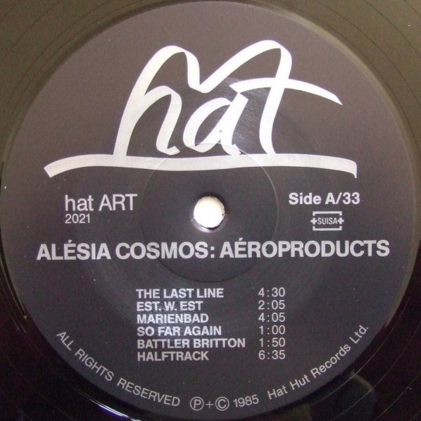 Alésia Cosmos - Aéroproducts | hat ART (hat ART 2021) - 4