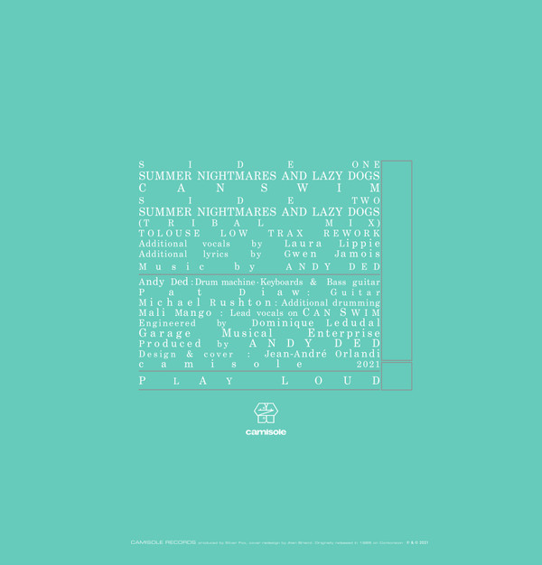 Andy Ded - Summer Nightmares And Lazy Dogs | Camisole Records (CAM021) - 2 Andy Ded - Summer Nightmares And Lazy Dogs | Camisole Records (CAM021) - 2