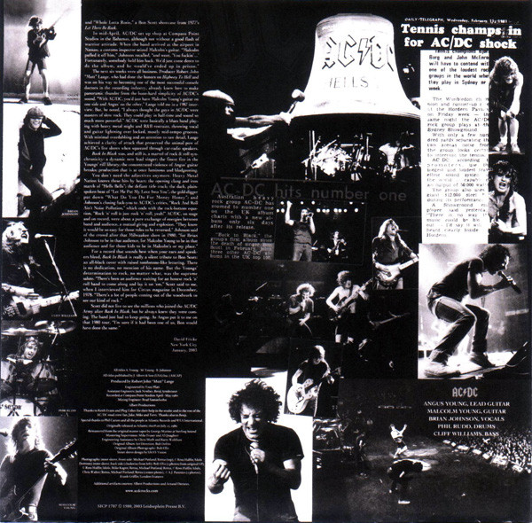 AC/DC - Back In Black | Columbia (5107651) - 6 AC/DC - Back In Black | Columbia (5107651) - 6