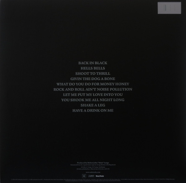 AC/DC - Back In Black | Columbia (5107651) - 2 AC/DC - Back In Black | Columbia (5107651) - 2