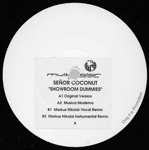 Señor Coconut - Showroom Dummies | Multicolor Recordings (none 