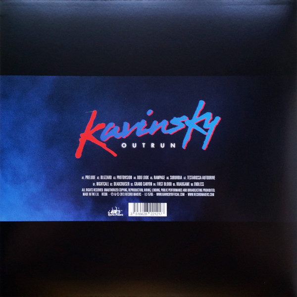 Kavinsky - Outrun | Record Makers (REC86) - 2 Kavinsky - Outrun | Record Makers (REC86) - 2
