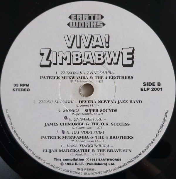 Viva Zimbabwe: Dance Music From Zimbabwe