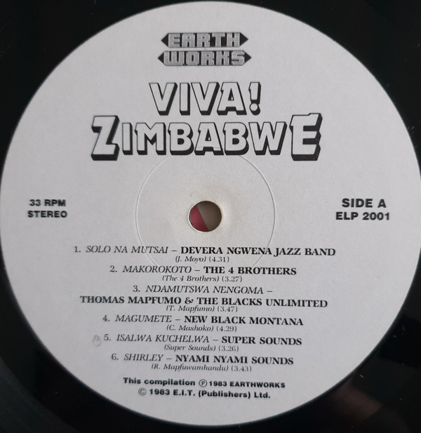 Viva Zimbabwe: Dance Music From Zimbabwe
