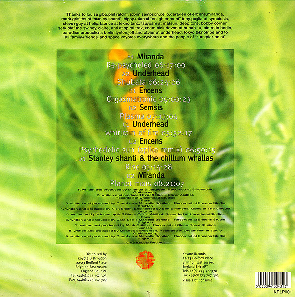 Various - Strange Vibrations | Koyote Records (KRLP001) - 2