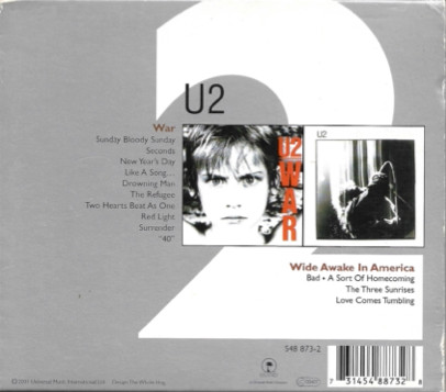 U2 - War - Wide Awake in America | Island Records (548 873-2) - 2 U2 - War - Wide Awake in America | Island Records (548 873-2) - 2