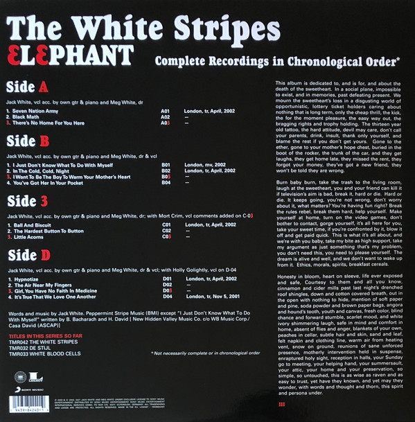 The White Stripes - Elephant | Sony Music (19439842401) - 4