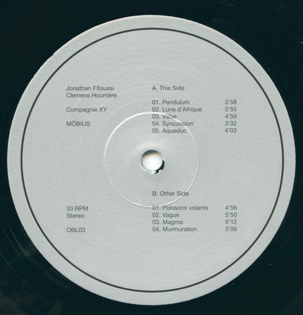 Jonathan Fitoussi / Clemens Hourrière - Möbius | Obliques (OBL03) - 2