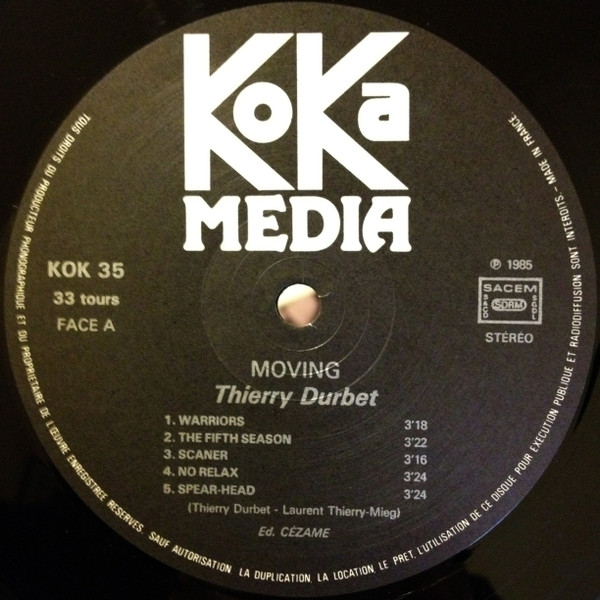 Thierry Durbet - Moving | Koka Media (KOK 35) - 3